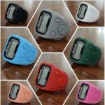 Digital Finger Tally Counter, Digital Electronic Tasbeeh Counters, Lap Track Handheld Clicker with Ring, Re-settable Digits Display Pack of 2 (colour will be sent as per availability) - Image 3