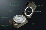 URBAN BOX (Device of C) Professional High Accuracy Metal Waterproof Military Compass for Directions (8 X 6.5 X 3 Cm, Green) - Image 4