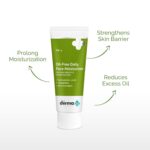 The Derma Co Oil-Free Daily Face Moisturizer | With Hyaluronic Acid, Ceramides & Multivitamins | For Non-Greasy & Hydrated Skin | Prolonged Moisturization | Strengthens Skin Barrier | 100 g - Image 3