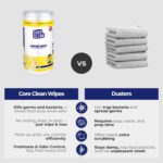 Disinfecting Surface Wipes, Disinfectant Multi Purpose Wet Wipes for Sanitizing Surfaces, 100 Pulls, Lemon, Pack of 1 - Image 5