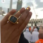 Unisex-Adult Smart Zikr Ring Digital Counter Tasbeeh for Daily Prayers with Bluetooth Waterproof Islam - Multicolor Tasbih/One Size - Image 3