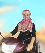 Switchon Export quality Cotton Innovative scarf cum Hijab with adjustable closer hook and loop tape - Image 5