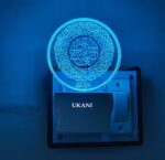 UKANI 3D Illusion Surah E FATIHA Islamic Design Night Lamp with 7 Colour Changing Light (Size 3 Inch , Multicolour ) - Image 3