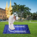 MYADDICTION Muslim Prayer Rug Prayer Mat Worship Rugs Prayer Blanket for Kids Men Blue - Image 5