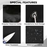 Kraptick Waist Bag, Fanny Pack & Crossbody Bag for Travel, Running, Hiking & Gym | Waterproof & Lightweight Bag | Adjustable Money Belt & Waist Pouch for Men & Women (Black) - Image 5