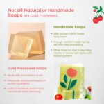 Nat Habit Cold Processed Tomato Basil AHA-BHA Soap | De-Tan & Pigmentation Relief | Natural Lactic & Salicylic Acid | UV Protection | Handmade | Sulphate & Paraben Free | Pack of 2 X 125g - Image 5