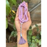 8mm Gemstone Tasbeeh with Metal Charm – 99 Beads Natural Healing Crystal Tasbih for Prayer & Meditation – Muslim Islamic Tasbeeh for Men & Women – Spiritual Gift - Image 3
