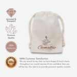 8mm Gemstone Tasbeeh with Metal Charm – 99 Beads Natural Healing Crystal Tasbih for Prayer & Meditation – Muslim Islamic Tasbeeh for Men & Women – Spiritual Gift - Image 7