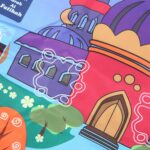 Prayer mat, Soft and Compact Polyester ABS Prayer mat for Home use for Children's Prayer - Image 6