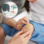 House of Quirk Polyester Portable First Aid Empty Kit Pouch Emergency Survival Bag Medicine Bag For Home Office Travel Camping Sport Backpacking (Design 2 Green) - Image 6