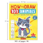 How to Draw: 101 Animals Activity Book for Kids | Step-by-Step Drawing Guide | Ages 5+ | 3+ Hours of Creative Fun - Image 4
