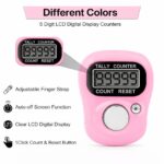 5-Digital Counting Device Mini Tally Counter Portable Finger Ring Smart Tasbih Naam Mantra Jap Mala Counter Electronic Chanting Count Machine for Meditation Prayer Cricket Umpire(COLOR MAY VARY - Image 3