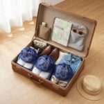 Shoe Storage Items, Featuring a Transparent Window - Durable, Dust-Proof Non-Woven Fabric Storage Bags with Drawstring Closure, Suitable for Both Men and Women (Blue, Set of 15) - Image 8