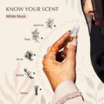 Dukhni White Musk Attar Oil | Arabic Perfume Oils For Men And Women | 100% Pure Musky Ittar Roll On Perfume, Alcohol Free | Eid, Ramadan, Umrah Gifts & Hampers & Vegan Islamic Fragrances - Image 4