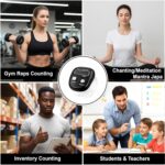 Mantra Jaap Mala Digital Counter Tally Counting Machine Finger Portable Hand Mini Ring Tasbih Misbaha -Different Use Naam Mantra Jaap -Multi-Color-Combo - Image 3