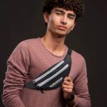 Roxx Waist Bag – Compact, Lightweight, and Practical Belt Bag for Travel & Sports (Black,Light Grey) - Image 7