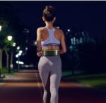 JUDEE Running Belt Waist Pack with Adjustable Strap and 2 Independent Large Pockets - Water Resistant, Lightweight and Perfect for Workout Hiking Travelling Cycling Gym (3 Pocket) - Image 3