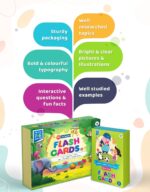 Flash Cards for Kids 2+ Years | 160 Non-Tearable Flash Cards Set | Alphabet, Numbers, Animals, Fruits, Vegetables, Flowers and Birds | Educational Toys for Toddlers and Preschool Learning - Image 6