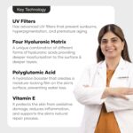 Cureskin SPF 50 Aqua Sunscreen with Advanced UV Filters | Broad Spectrum Sun, UVA, UVB, Blue Light Protection, SPF 50 & PA+++, 50 g (Pack of 1) - Image 5