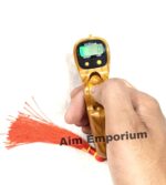 Aim Emporium Digital Hand Tally Counter with Led Light in Gold Color, Finger Ring Digital Electronic Head Count, Japa Counter Counting Machin - Image 3