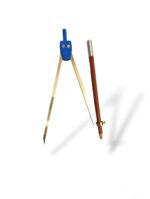 Germany Brass Pencil Compass with Cover | Heavy Duty Brass Geometry & Drafting Compass | Adjustable Circle Drawing Tool for Students, Architects, Woodworking & Marine Navigation - Image 5