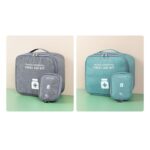 CALANDIS™ Portable Medicine Storage Bag Empty First Aid Box for Emergency Outdoor Home grey and L | Kits & Bags | First Aid | Health Care - Image 4