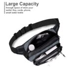Impulse Waist Bag Pouch Cum Convertible Sling Bag with Bottle Holder & Adjustable Strap for Men & Women Travel, Hiking, Running, Outdoor Sports, Workout, Cycling & Jogging in Grey - Image 3