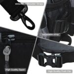 Impulse Waist Bag Pouch Cum Convertible Sling Bag with Bottle Holder & Adjustable Strap for Men & Women Travel, Hiking, Running, Outdoor Sports, Workout, Cycling & Jogging in Grey - Image 5