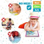 Graphene Magic Water Coloring Book, Educational Fun & Bonding Time for Kids, Reusable, Mess-Free Art with Quick Dry Technology, Promote Fine Motor & Drawing Skills, Ideal Travel (Toy Pack of 1) - Image 6