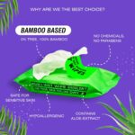 Beco Bamboo Aloe Vera Wet Wipes, 25 Pulls Each, Pack of 6, 100% Natural & Eco-Friendly - Image 3