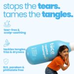 TuCo Kids Mild Shampoo With Soapnut, Almond, Henna, Pomegranate|Perfect For Soft, Smooth, Curly Tangled & Rough Hair|Paraben, Sls & Sulphate Free|Ph 5.5, Vegan & Tear Free|300 Ml (Pack Of 1) | - Image 3