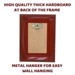 anciently Makkah Madina Photo Frame | Premium Glass Covered Muslim Photo Frames For Wall | Fibre Framed Allah Photo Frames For Wall Wall Decoration, 8x6 Inches, 1 Piece (Makkah Madina) - Image 6