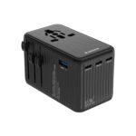 Anchor by Panasonic 65W International Travel Adapter, Universal Travel Adapter All in One for EU, UK, US and AU with 1 USB and 3 Type C Ports, 65W Travel Accessories with GaN Fast Charging - Image 3