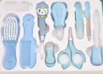 DRAYA DEAL'S 10Pcs Baby Health Care Set Newborn Kids Grooming Kit Safety Cutter(Sky Blue - Image 3
