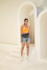 Unisex Premium Leather Waist Pack Multi Pocket Travel Handy Hiking Zip Pouch Elegant Style Document Money Phone Belt Sport Bag for Men and Women Adjustable Strap (Charcoal Black) - Image 8