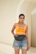 Unisex Premium Leather Waist Pack Multi Pocket Travel Handy Hiking Zip Pouch Elegant Style Document Money Phone Belt Sport Bag for Men and Women Adjustable Strap (Charcoal Black) - Image 9