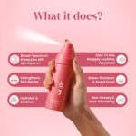 Sakura & Rice Water Sunmist SPF 50+ PA++++ | Ultra-Light Sunscreen Spray for Face & Body | 100% Invisible, Non-Greasy, No White Cast | UVA + UVB Protection | 60ml - Image 3