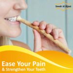 Pack of 12 Miswak Sticks Natural Toothbrush for Teeth Whitening, Oral Health & Fresh Breath, Siwak Stick Organic Wooden Vacuum Sealed Tooth Brush, Miswak Sticks for Teeth مسواك - Image 3