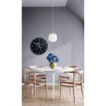 Islamic Bismillah Analog Wall Clock with Arabic Calligraphy, Black with Gold Numbers, 30cm x 30cm, Home Decor Showpiece - Image 3