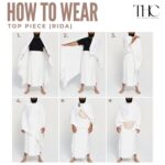 Men's Ihram for Hajj & Umrah - Sweat Absorbent, Comfortable, Fully Opaque, 2-Piece Towel Set, Ehram Ahram 110 x 210cm, Ideal for Muslim Men - Image 10