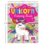 101 Unicorn Colouring Book: Fun Activity Colouring Book For Children - Image 9