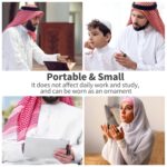 Smart Tasbih Zikr Ring, 18mm 20mm 22mm, Digital Tasbeeh Counter with LED Display, Rechargeable Muslim Prayer Timing Reminder - Image 6