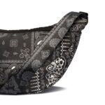 SUPERVEK Waist Bag for Men Women - Cross Body Shoulder Bags for Man Woman - Small Side Bag with Waterproof Zipper - Travel Hiking Hip Fanny Pack - Stylish Mini Chest Belt Bag Pouch - Bandana - Image 8