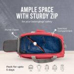 Aristocrat Polyester Rookie Duffle Bag (E) 62 Red, 30 cm - Image 6