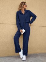 Leriya Fashion Co-ord Set for Women Stylish – Trendy Korean Summer Travel Outfit | Lightweight Two Piece Dress for Beach & Holiday Look | Casual Style Textured Dress for Woman - Image 4