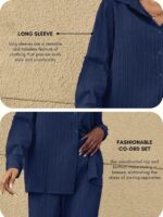 Leriya Fashion Co-ord Set for Women Stylish – Trendy Korean Summer Travel Outfit | Lightweight Two Piece Dress for Beach & Holiday Look | Casual Style Textured Dress for Woman - Image 6