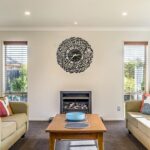 AUROMIN Metal Surah Al Ikhlas Islamic Wall Clock for Living Room | Muslim Arabic Calligraphy Wall Clock for Home Decor | Big Size Stylish Islamic Wall Decorative Item for Muslims - Image 4