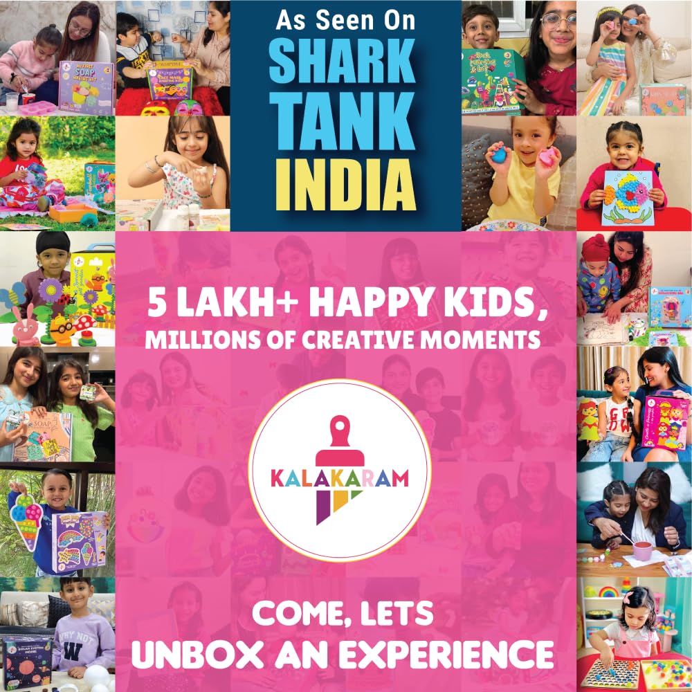 Kalakaram DIY Rock Painting Kit | Painting Kit for Kids Ages 4, 5, 6, 7, 8, 9, 10, 11, 12, 13, 14, Multicolor | Mess Free Art & Craft Activity for Girls & Boys, Craft Kits & Supplies | Stone Color Art, Gifts for Adults - Image 7