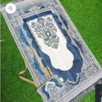 Zooberary Safari Mat/Traveling Prayer Mat/Pocket janamaz/Cloth Salah Mat with Bag / (Multicolor)(Pack of 1) Colors - Image 3