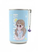 Cute Cartoon Girl Wet Wipes Mini Can – Pocket Wet Tissue for Kids | Travel & School Hygiene (Pack of 2) - Image 3